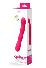 VeDO Quiver Plus Rechargeable Vibe - Pink