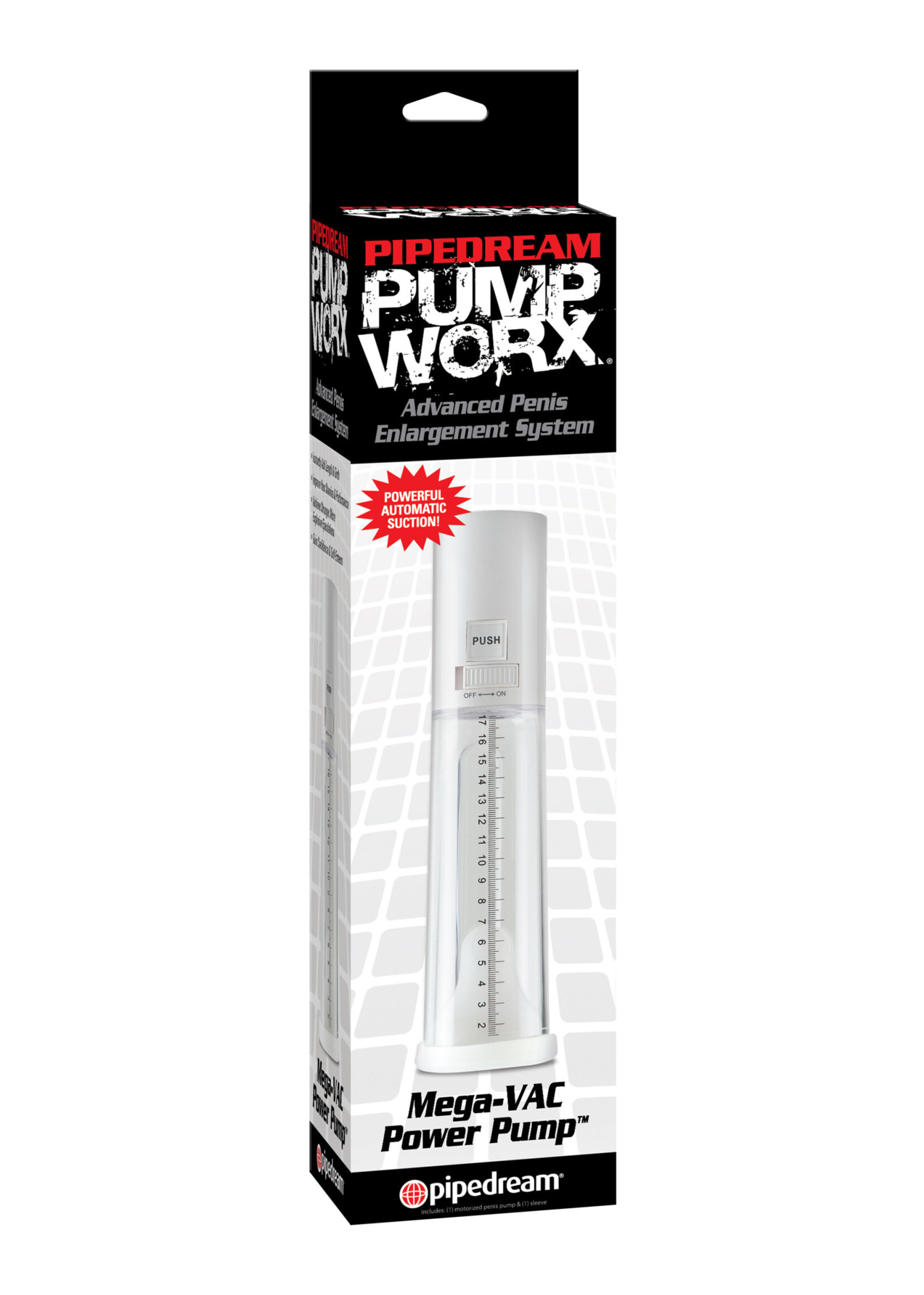 Pipedream Pump Worx Mega-Vac Power Pump