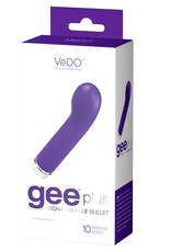 VeDO Gee Plus Rechargeable Mini Vibe - Into You Indigo