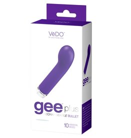 VeDO Gee Plus Rechargeable Mini Vibe - Into You Indigo