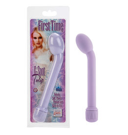 California Exotic Novelties First Time G-Spot Tulip Vibe - Purple