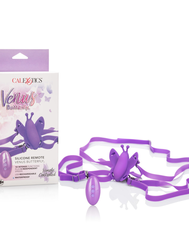 California Exotic Novelties Venus Butterfly Silicone Remote Wireless Micro Butterfly