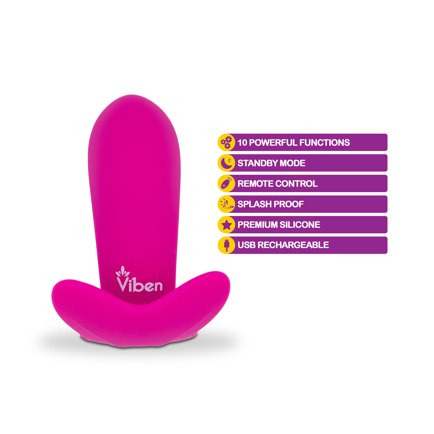 Viben Intrigue - Remote Control 10-Function Panty Vibe