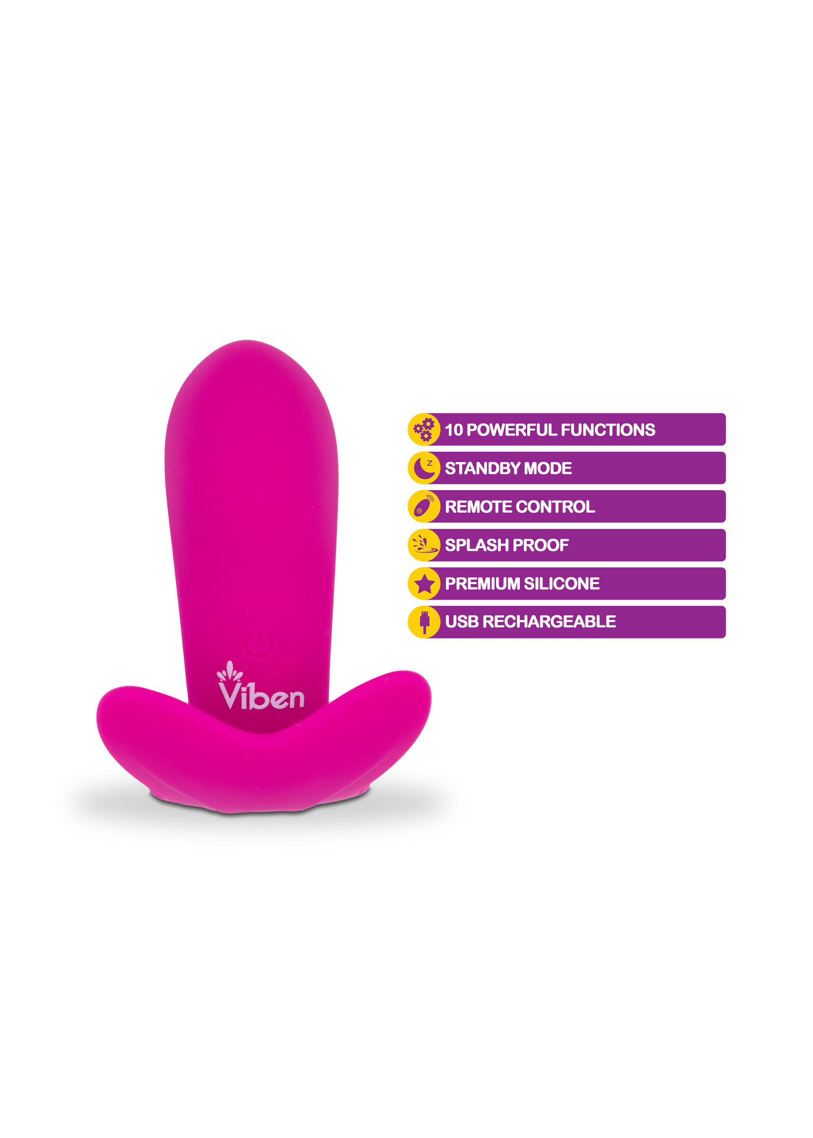 Viben Intrigue - Remote Control 10-Function Panty Vibe