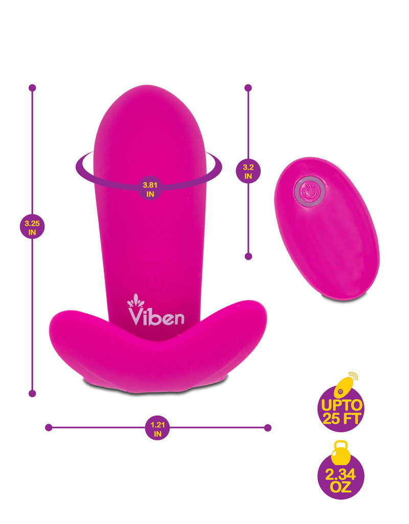 Viben Intrigue - Remote Control 10-Function Panty Vibe