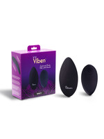 Viben Racy Remote Control 10 Function Panty Vibe - Black