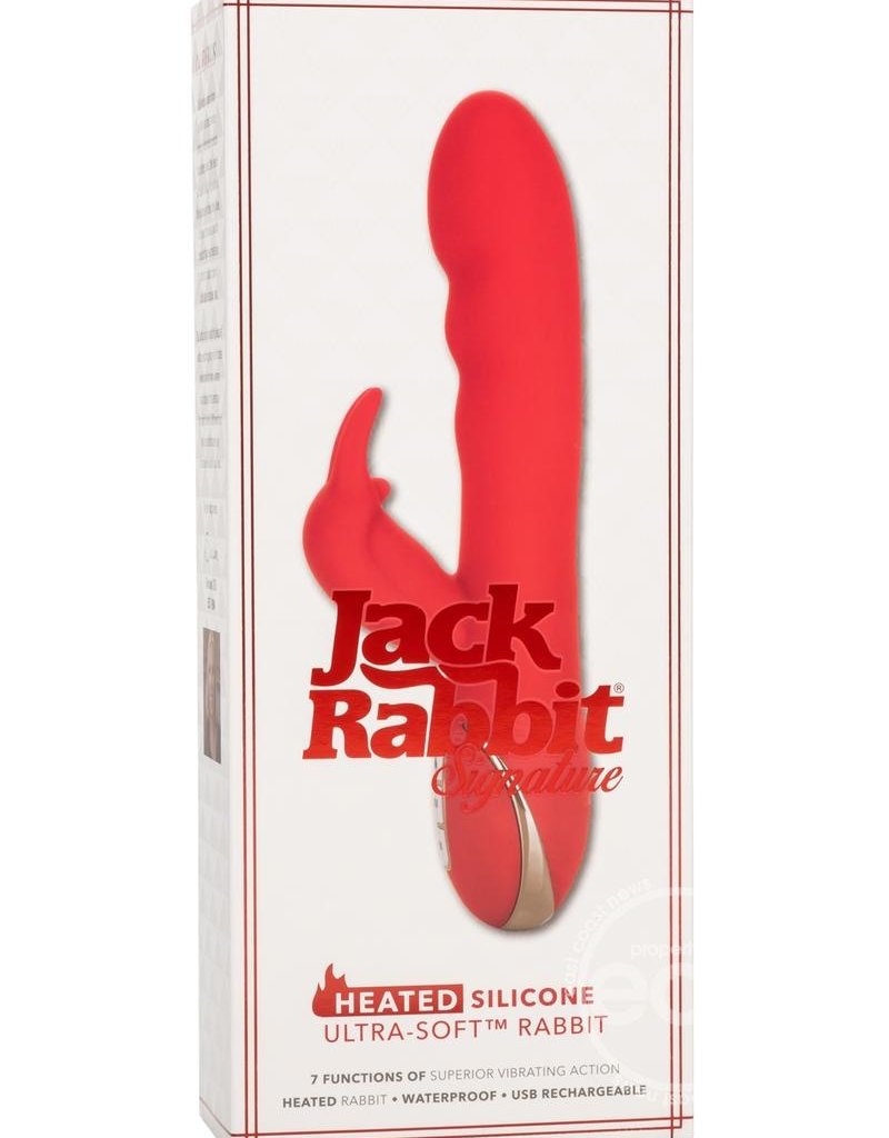 Doc Johnson Jack Rabbit Signature Heated Silicone Ultra-Soft® Rabbit