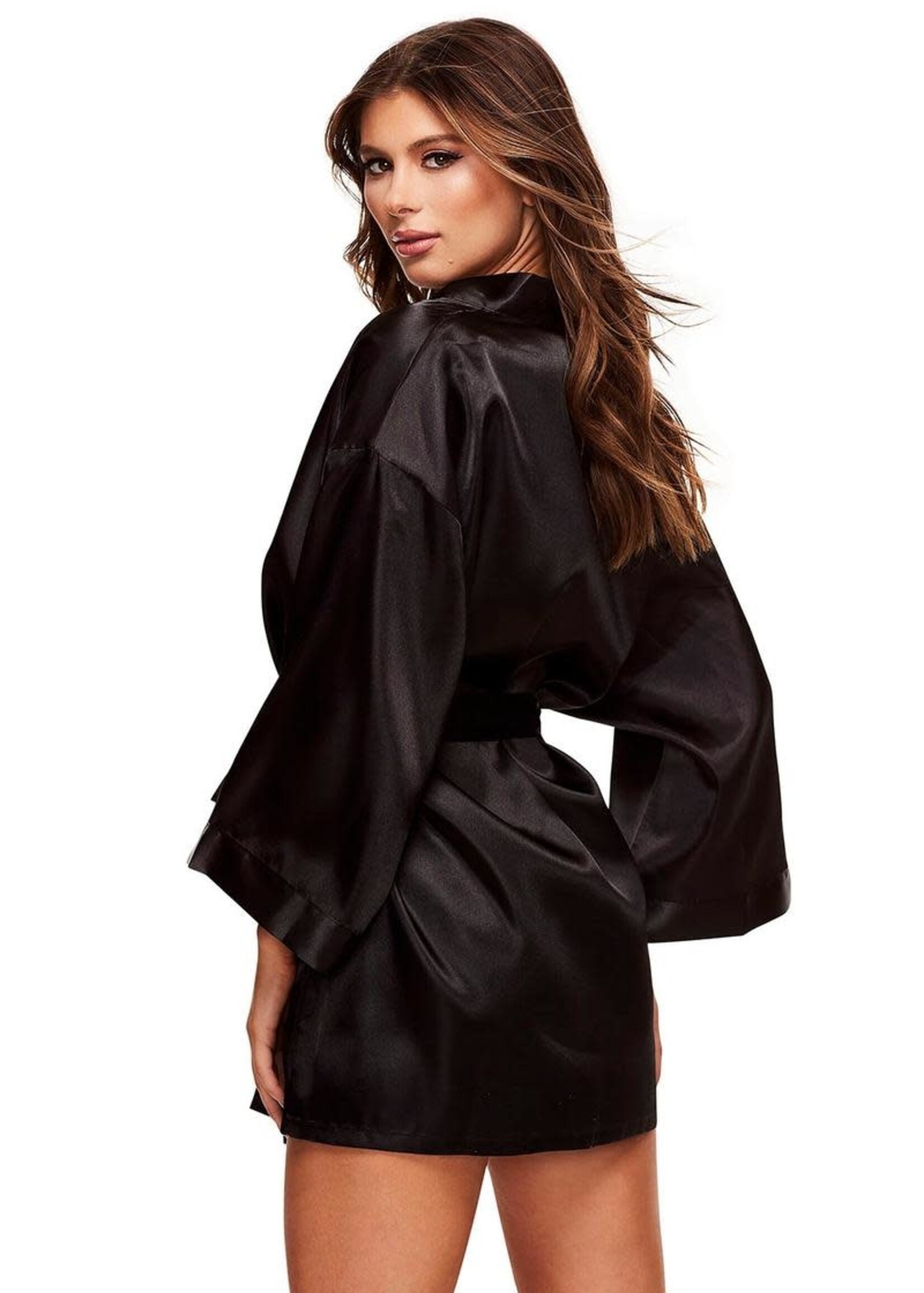 Baci All Satin Robe - OS