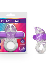 Blush Play With Me – Bull Vibrating C-Ring - Purple