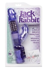 California Exotic Novelties Waterproof Jack Rabbit 5 Rows - Purple
