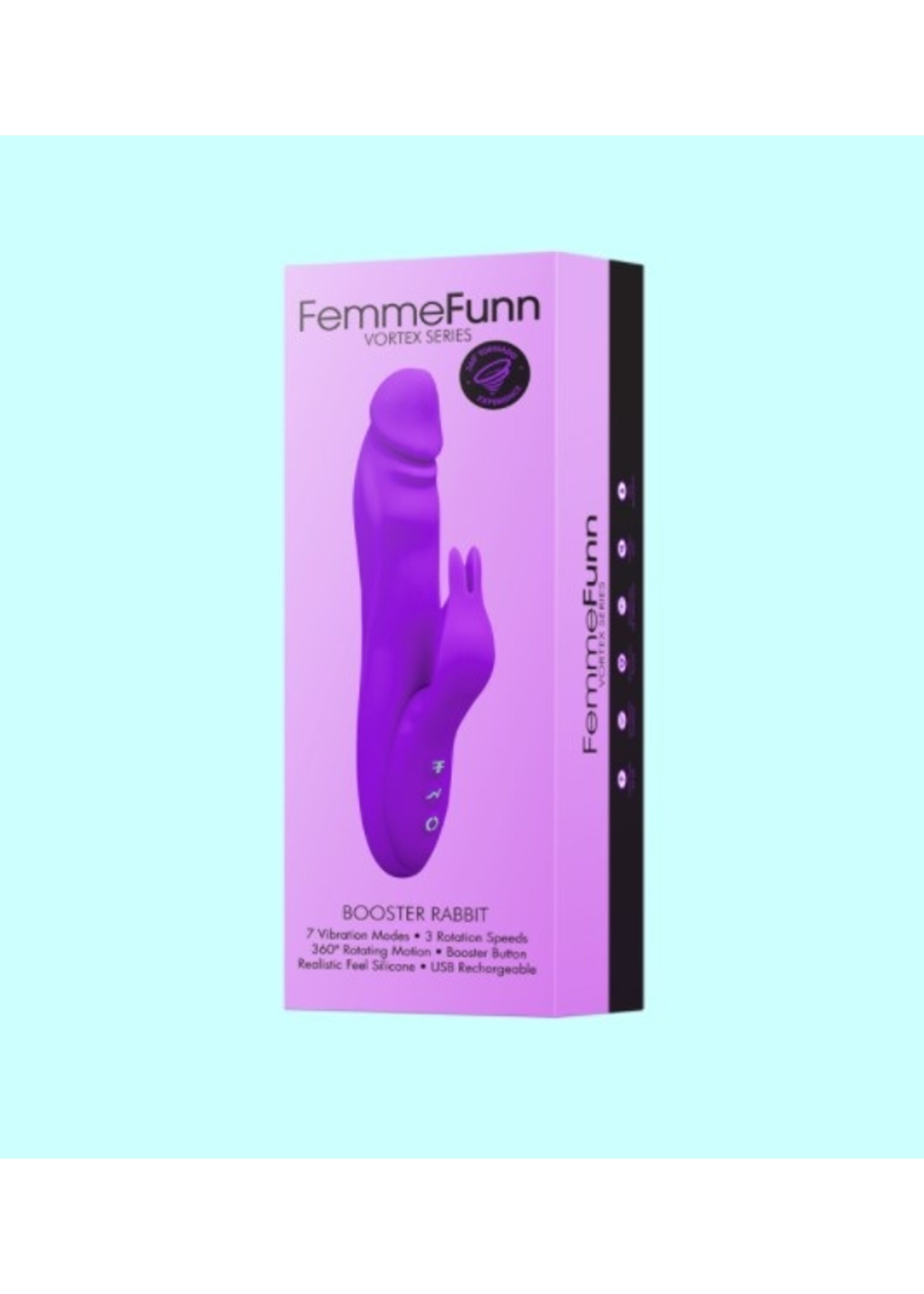 Femme Funn Femmefunn Booster Rabbit Purple