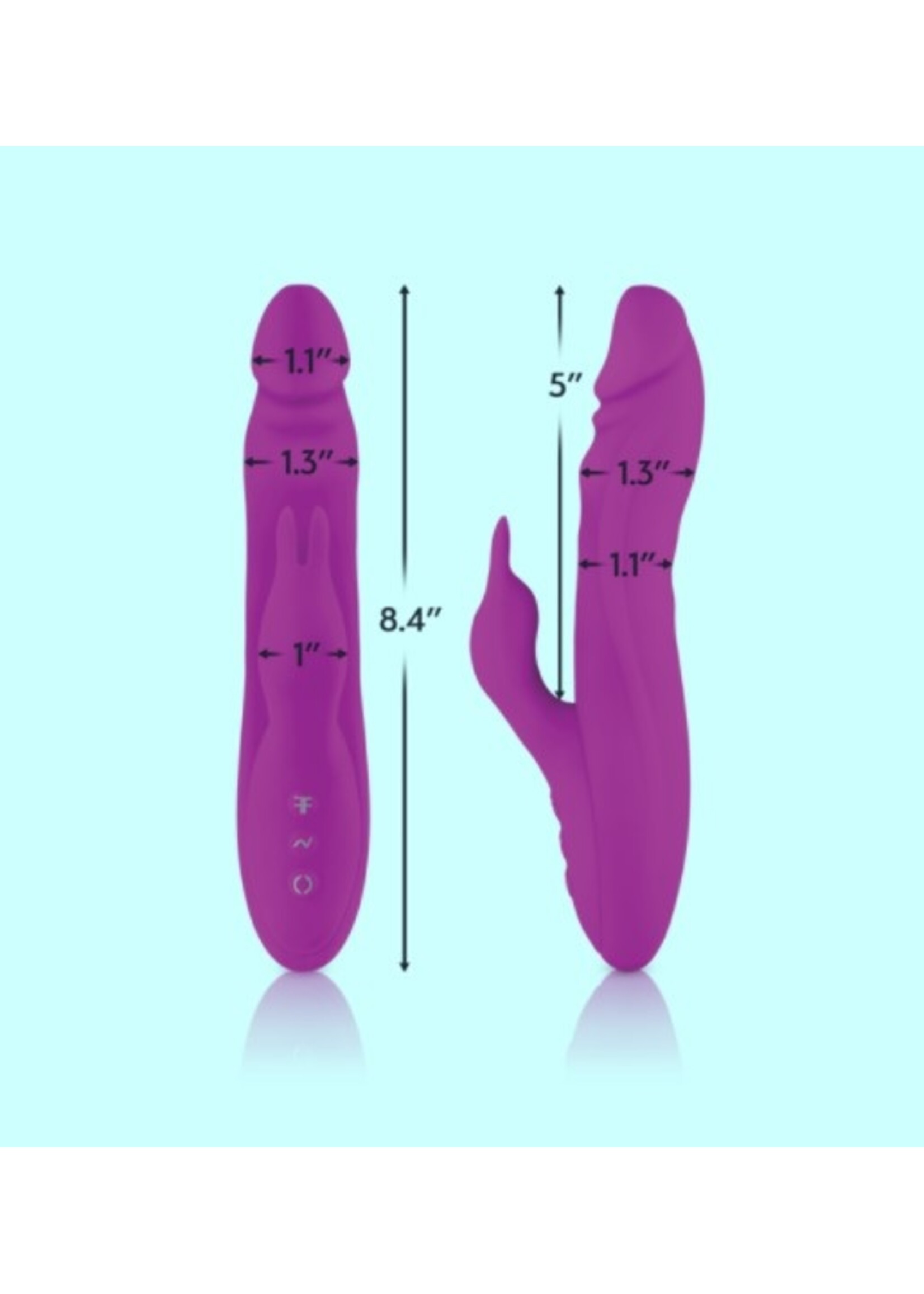 Femme Funn Femmefunn Booster Rabbit Purple