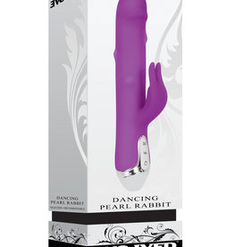 Evolved Novelties Dancing Pearl Rabbit Vibrator - Purple