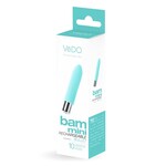 VeDO Bam Mini Rechargeable Bullet Vibe - Turquoise