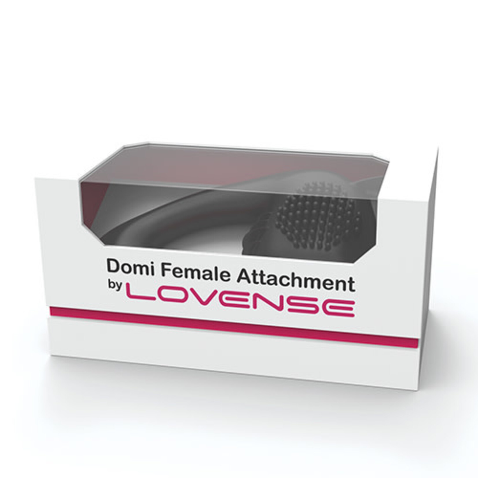 LOVENSE Lovense Domi Flexible Rechargeable Mini Wand FEMALE Attachment - Black