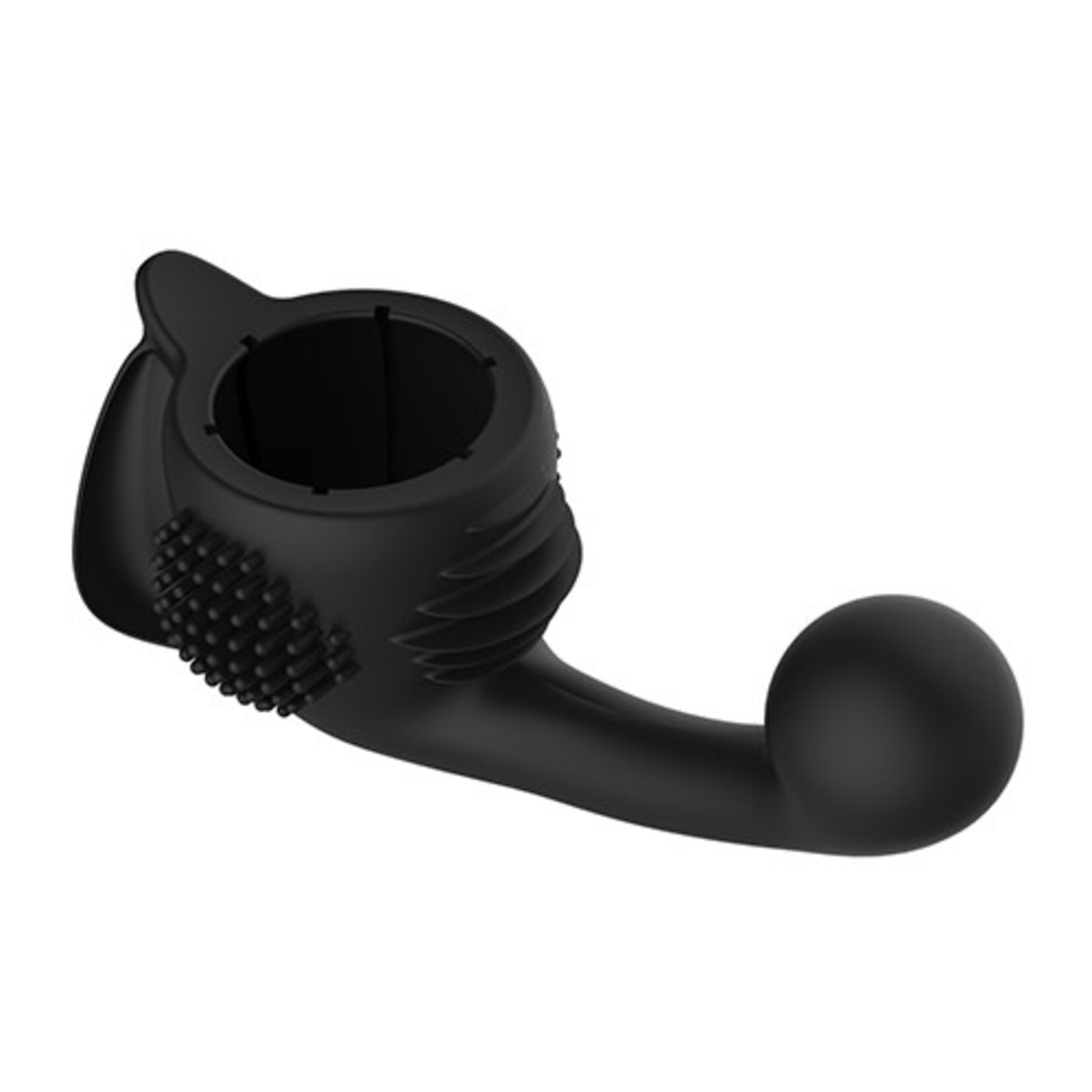 LOVENSE Lovense Domi Flexible Rechargeable Mini Wand FEMALE Attachment - Black