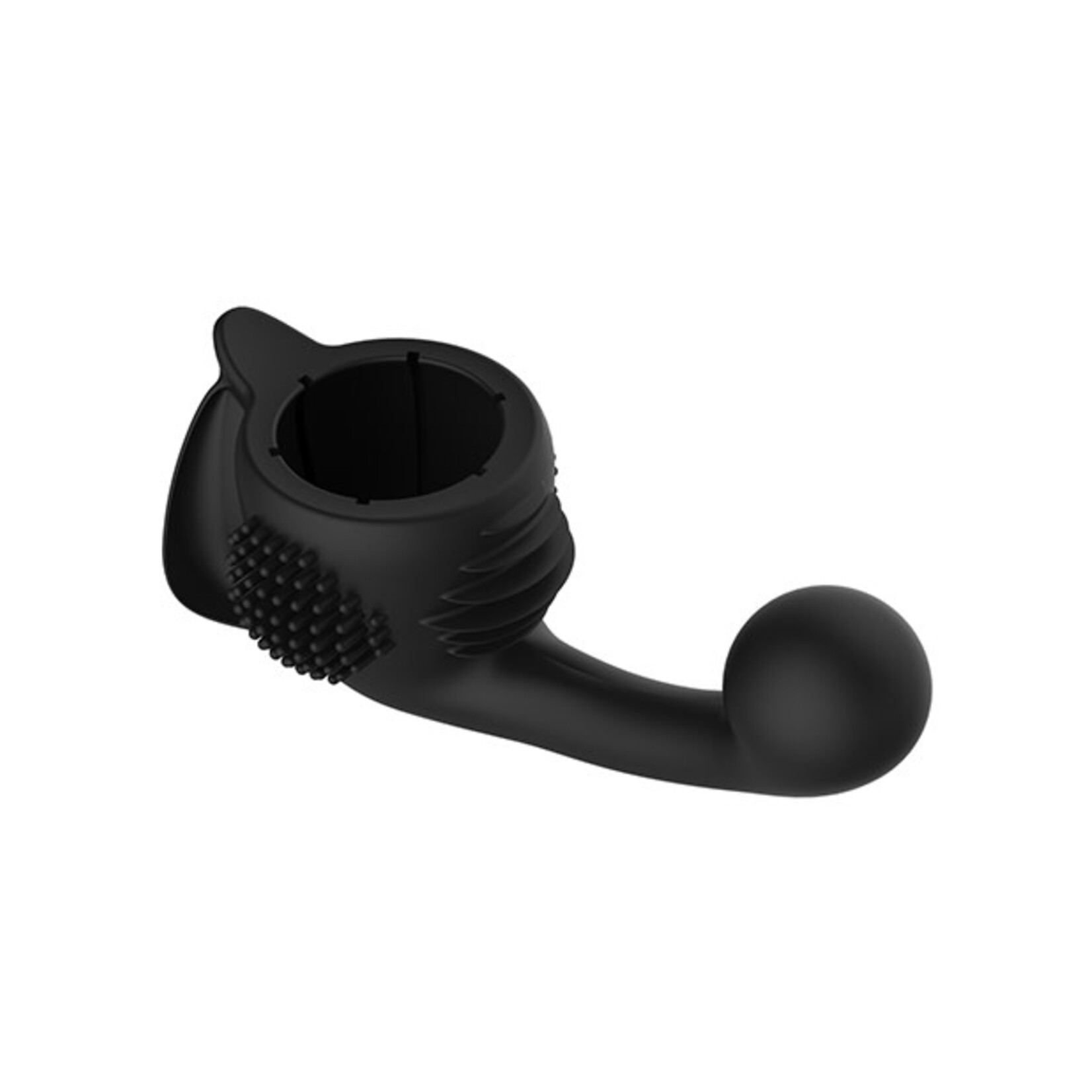 LOVENSE Lovense Domi Flexible Rechargeable Mini Wand FEMALE Attachment - Black