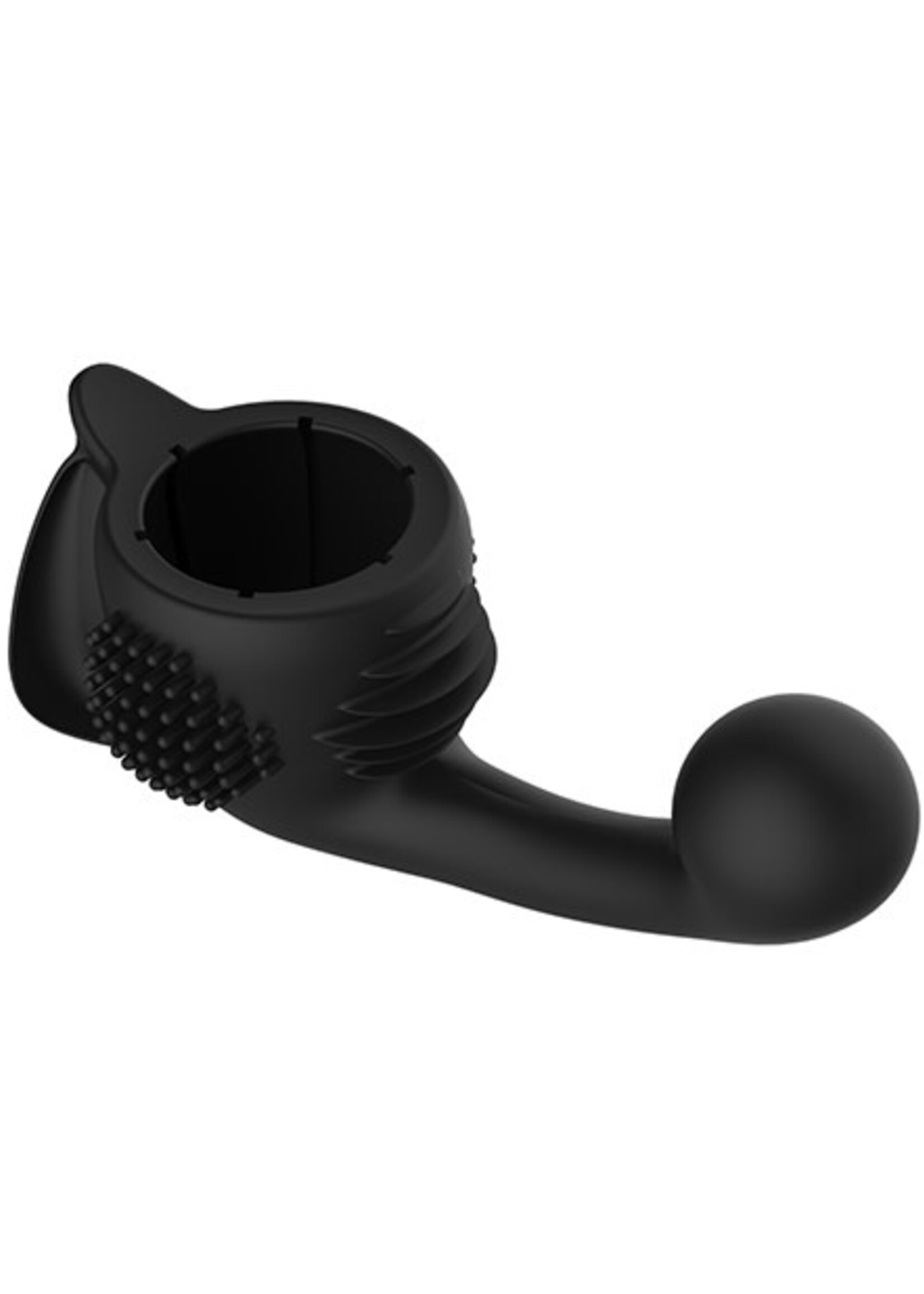 LOVENSE Lovense Domi Flexible Rechargeable Mini Wand FEMALE Attachment - Black