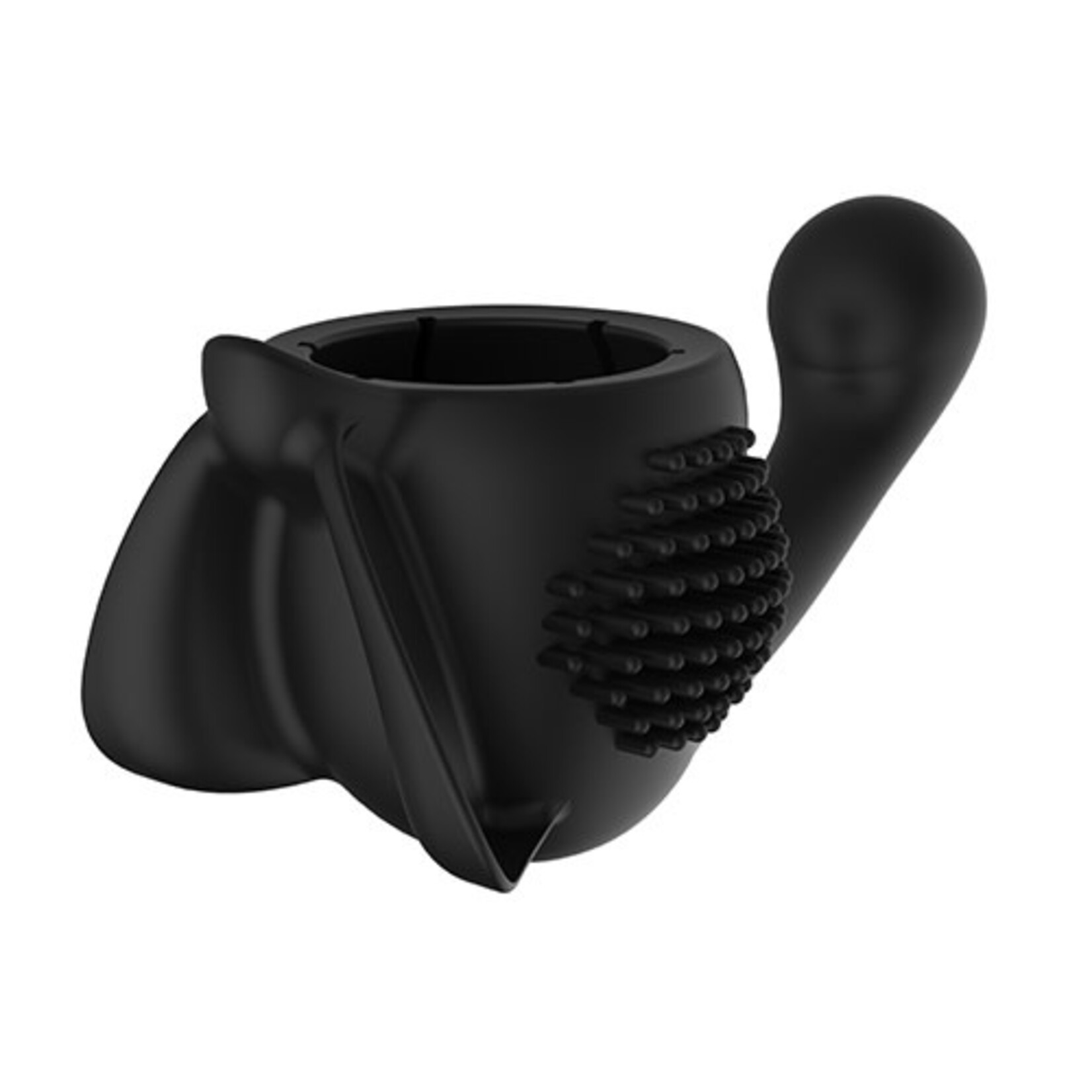 LOVENSE Lovense Domi Flexible Rechargeable Mini Wand FEMALE Attachment - Black