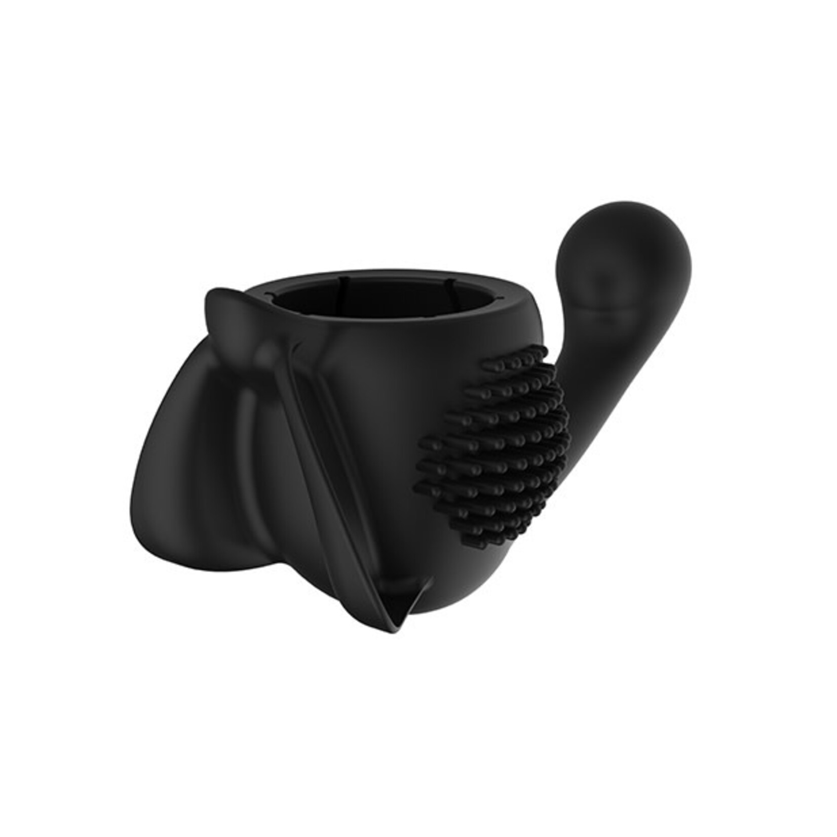 LOVENSE Lovense Domi Flexible Rechargeable Mini Wand FEMALE Attachment - Black
