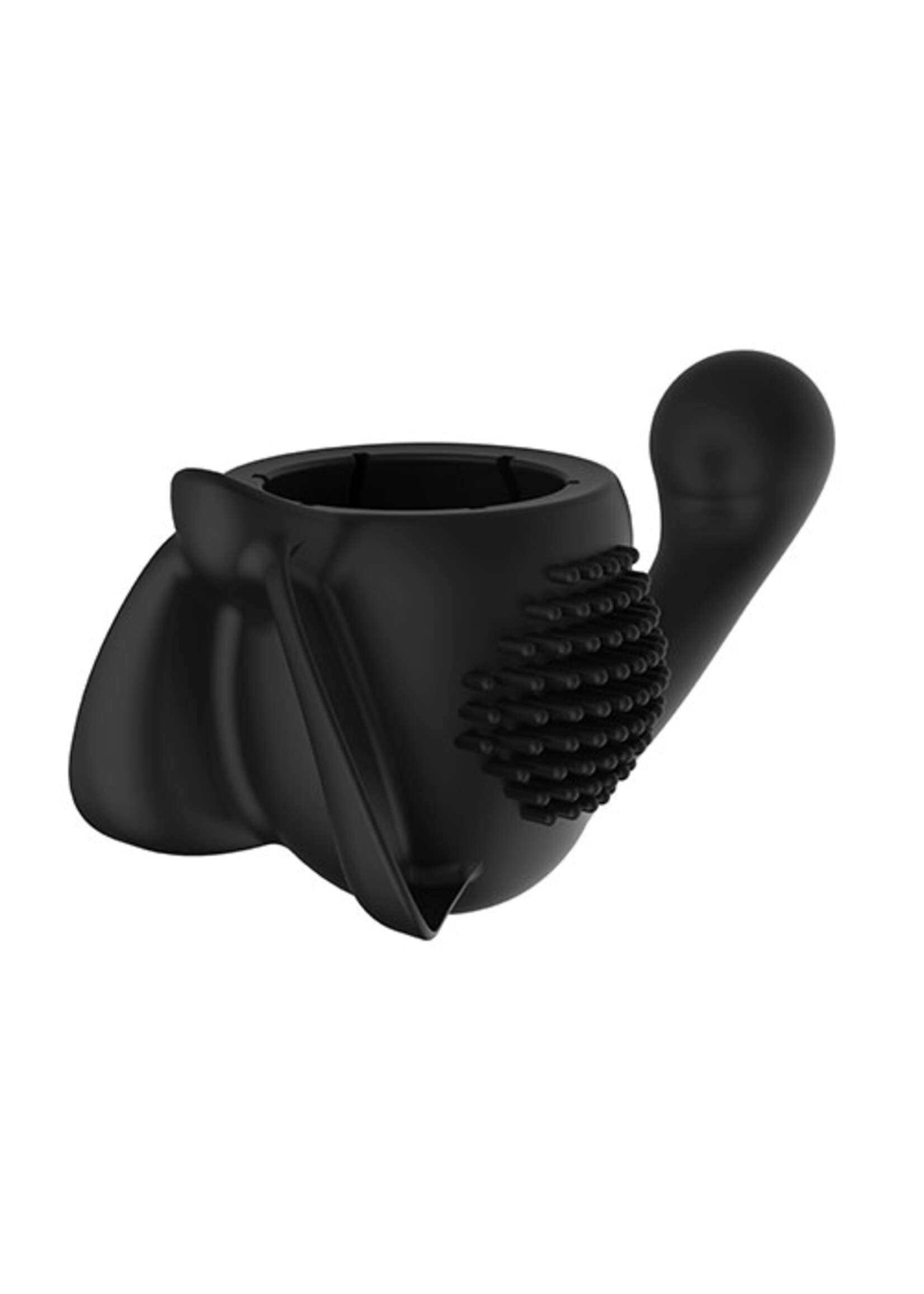 LOVENSE Lovense Domi Flexible Rechargeable Mini Wand FEMALE Attachment - Black