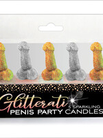 Little Genie Glitterati Penis Party Candles