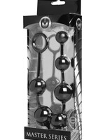 XR Brands Master Series Serpent 6 Silicone Beads of Pleasure