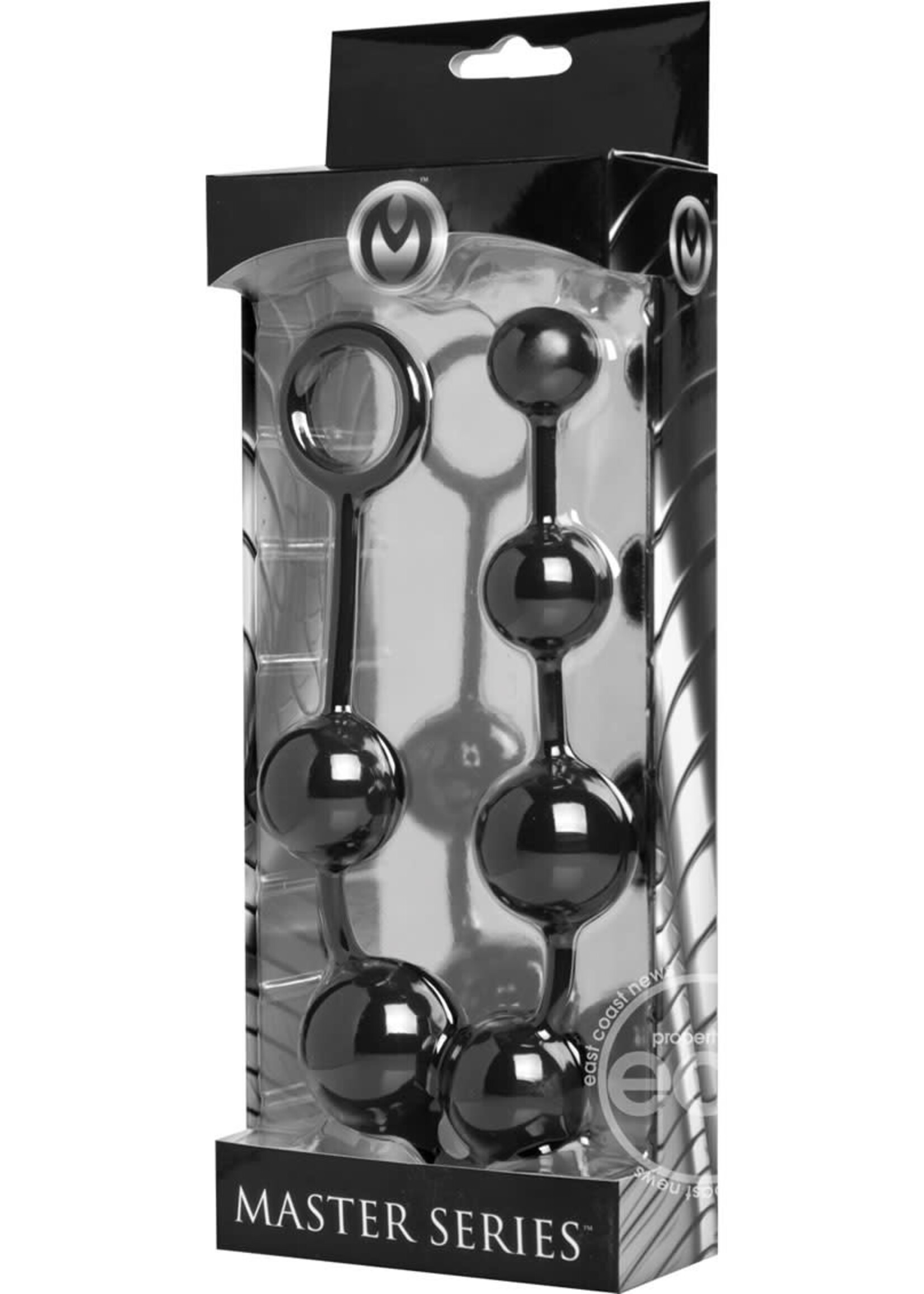 XR Brands Master Series Serpent 6 Silicone Beads of Pleasure