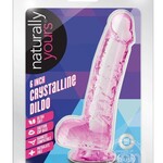 Blush Novelties Naturally Yours Crystalline Dildo 6in