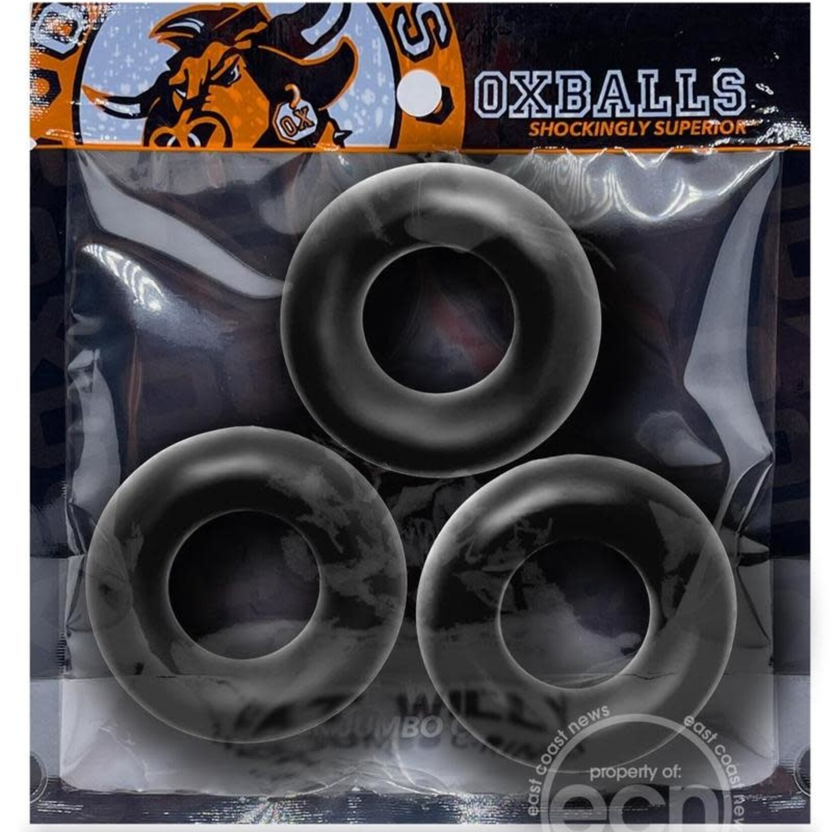 Oxballs Oxballs Fat Willy Jumbo Cock Ring (3 pack)