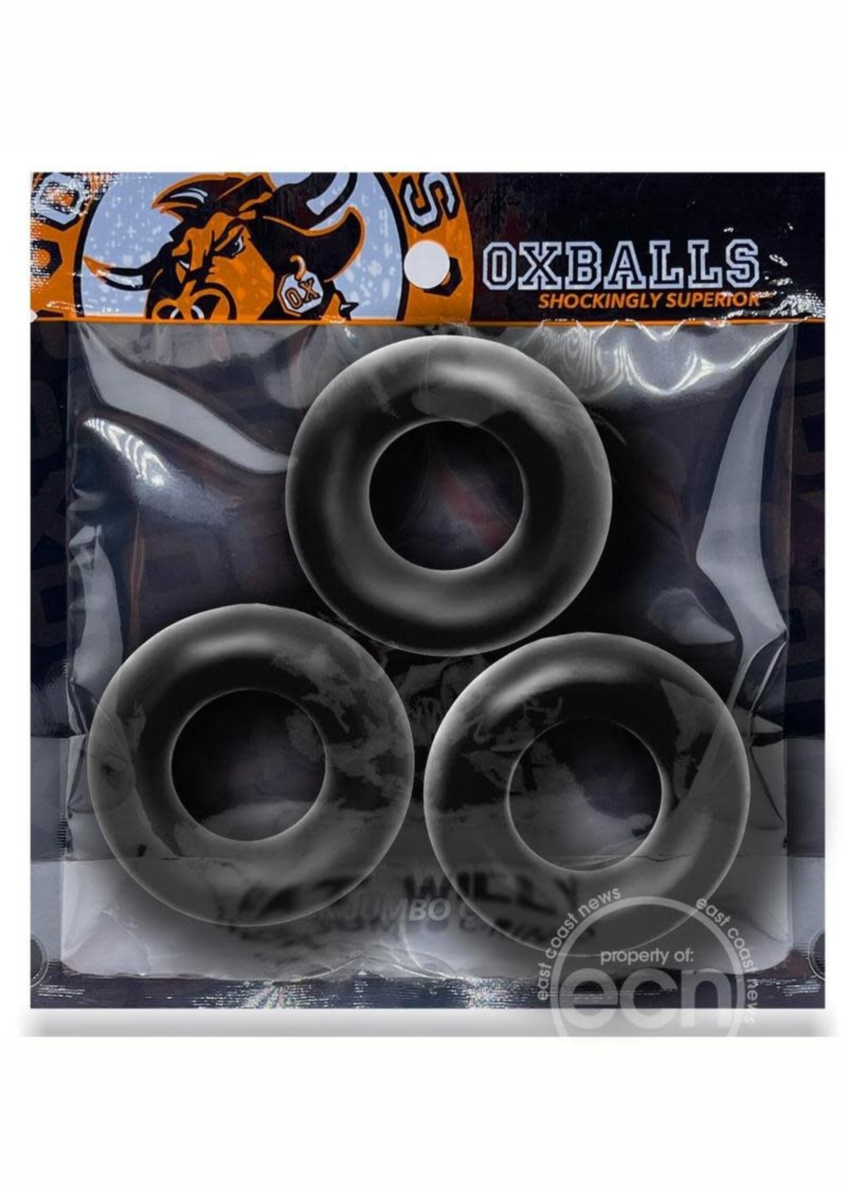 Oxballs Oxballs Fat Willy Jumbo Cock Ring (3 pack)