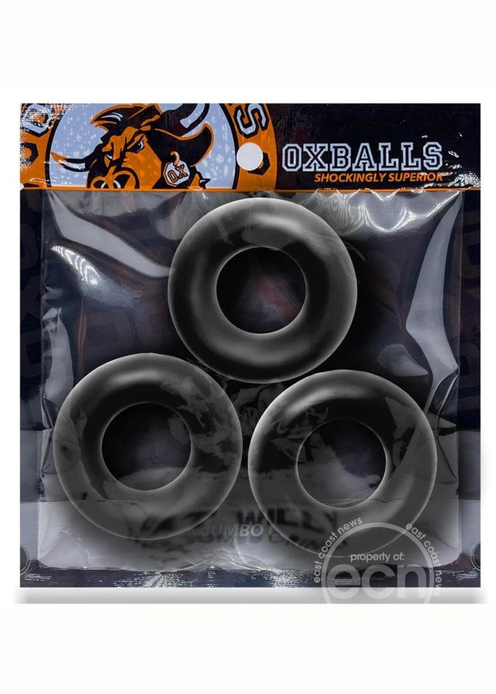 Oxballs Oxballs Fat Willy Jumbo Cock Ring (3 pack)