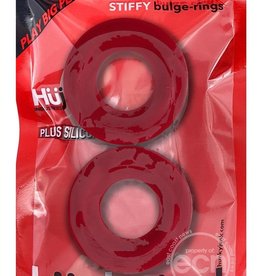 HunkyJunk Hunkyjunk Stiffy Bulge Silicone Cock Rings (2 pack)