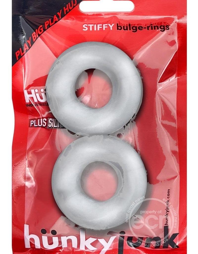 HunkyJunk Hunkyjunk Stiffy Bulge Silicone Cock Rings (2 pack)