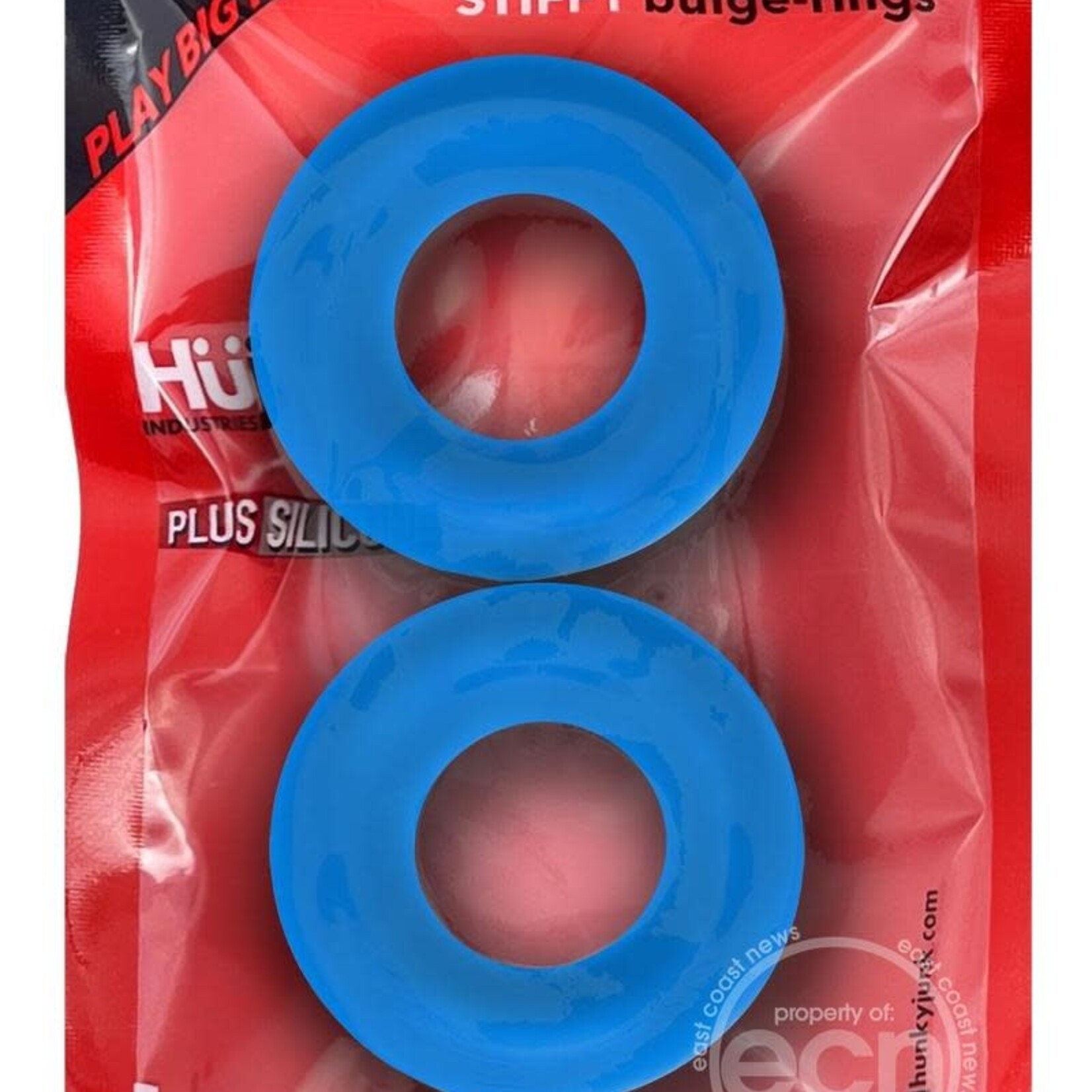 HunkyJunk Hunkyjunk Stiffy Bulge Silicone Cock Rings (2 pack)