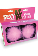 Little Genie Sexy AF Nipple Couture Marabou Pastie - O/S
