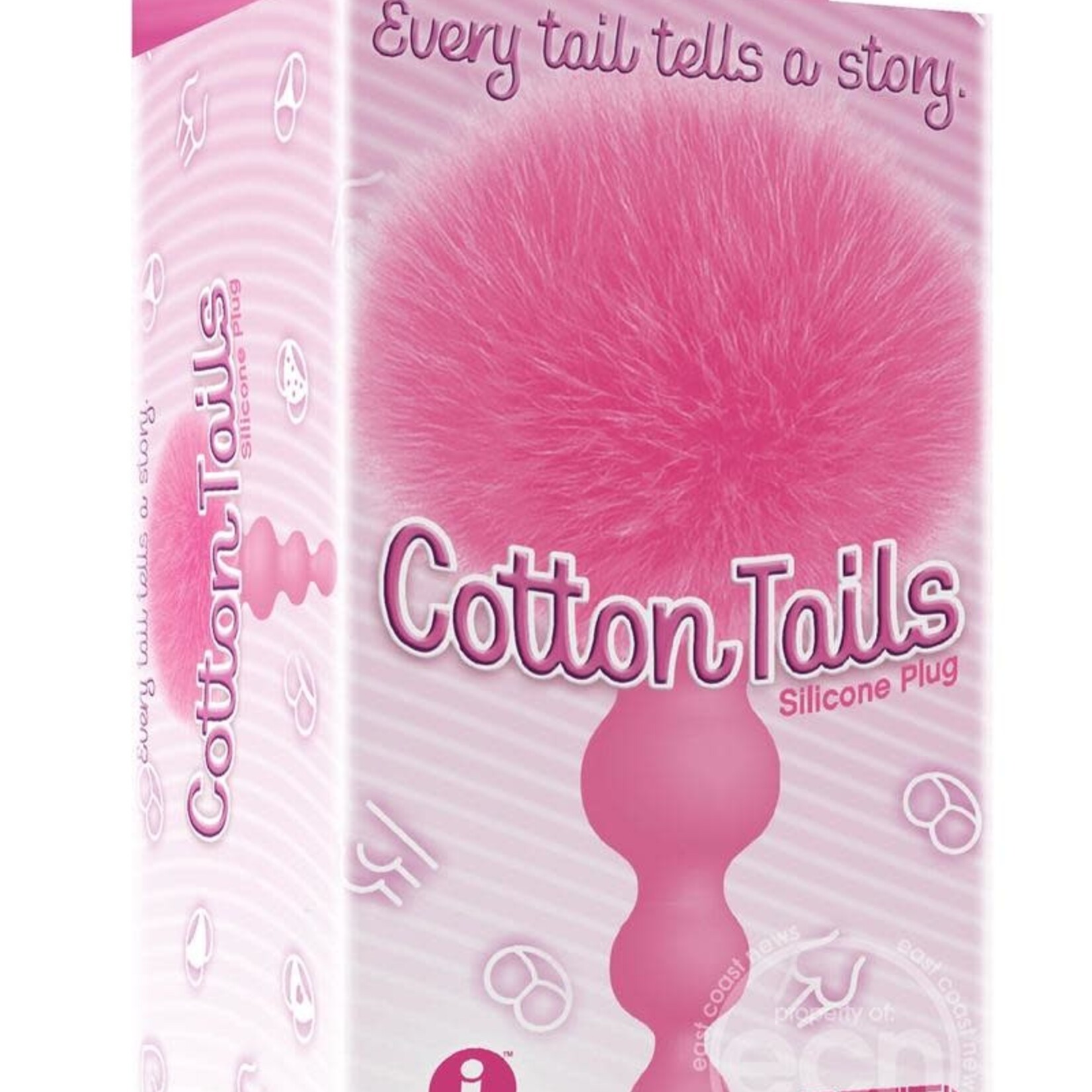 Icon Brands The 9's - Cottontails Beaded Bunny Tail Butt Plug