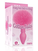 Icon Brands The 9's - Cottontails Ribbed Bunny Tail Butt Plug