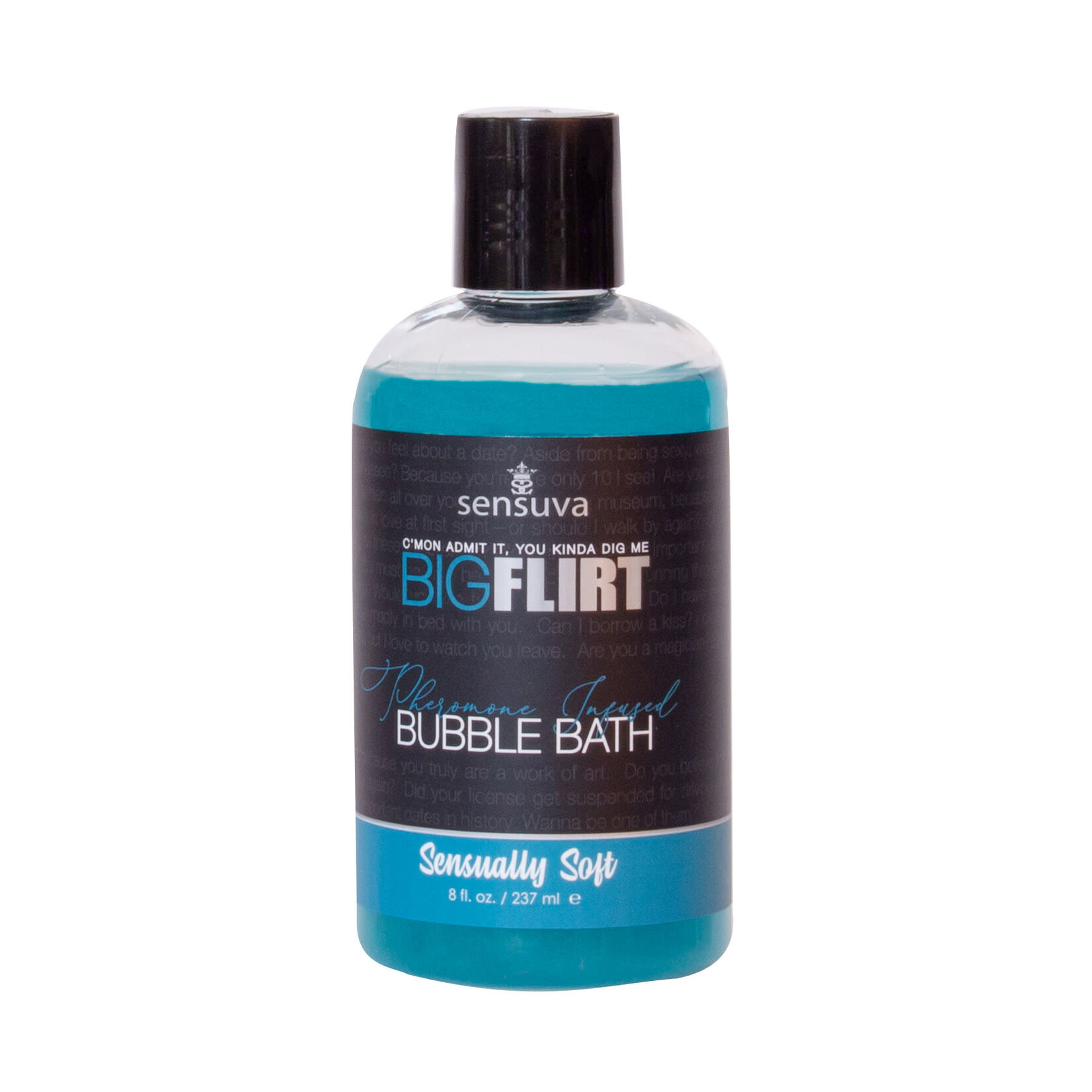 SENSUVA Big Flirt Pheromone Infused Bubble Bath - 8 Fl. Oz.
