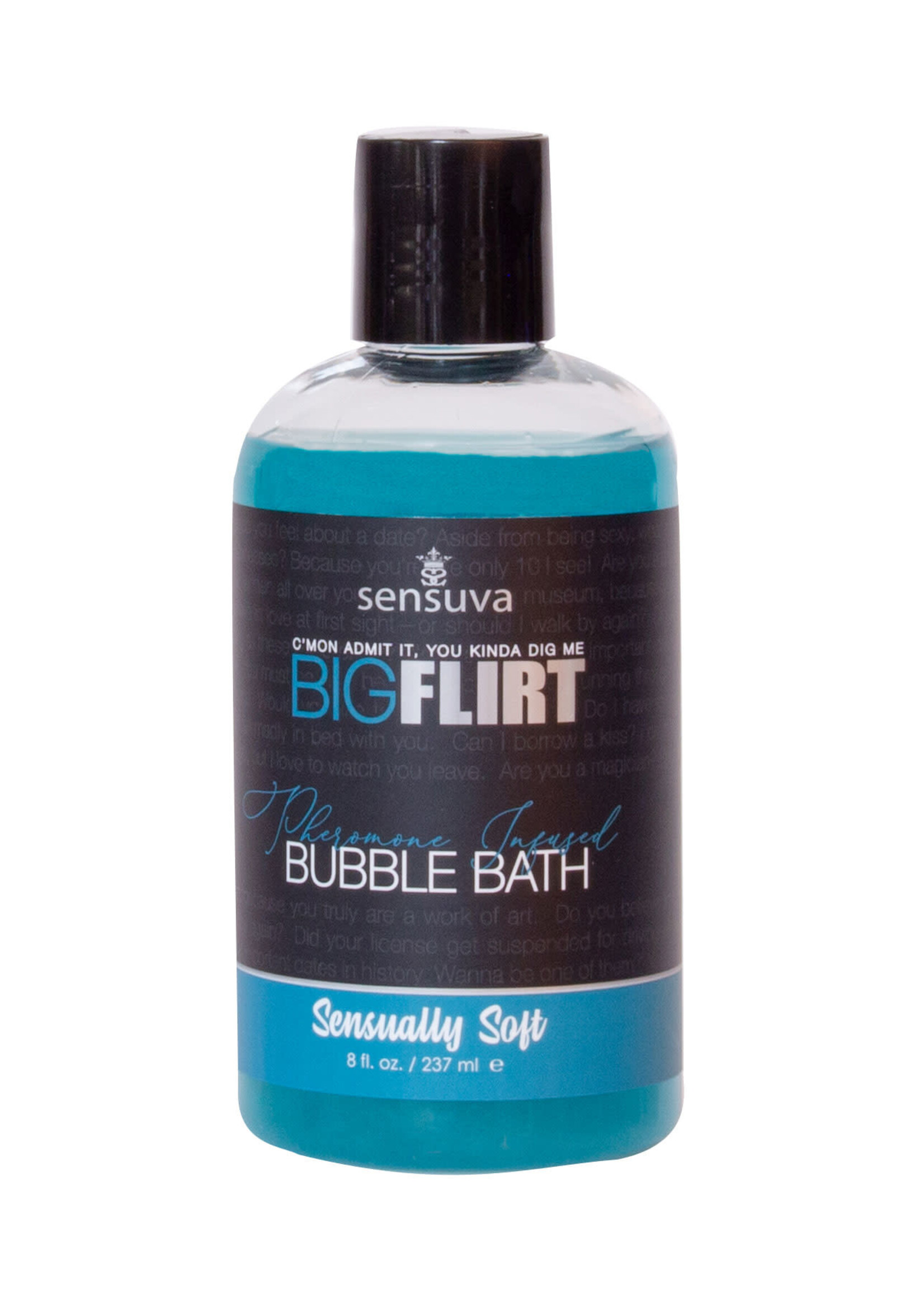 SENSUVA Big Flirt Pheromone Infused Bubble Bath - 8 Fl. Oz.