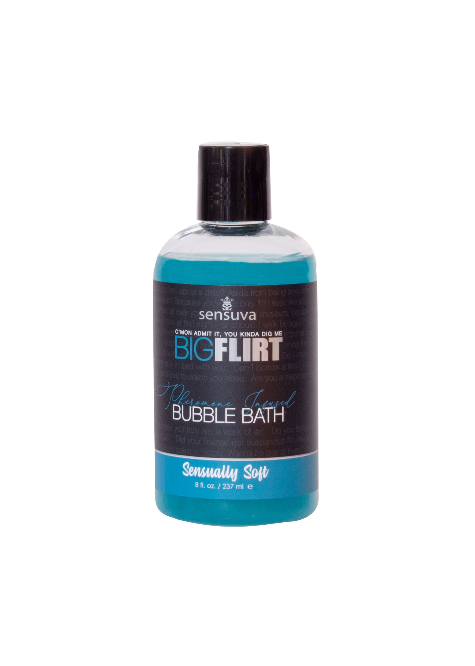 SENSUVA Big Flirt Pheromone Infused Bubble Bath - 8 Fl. Oz.