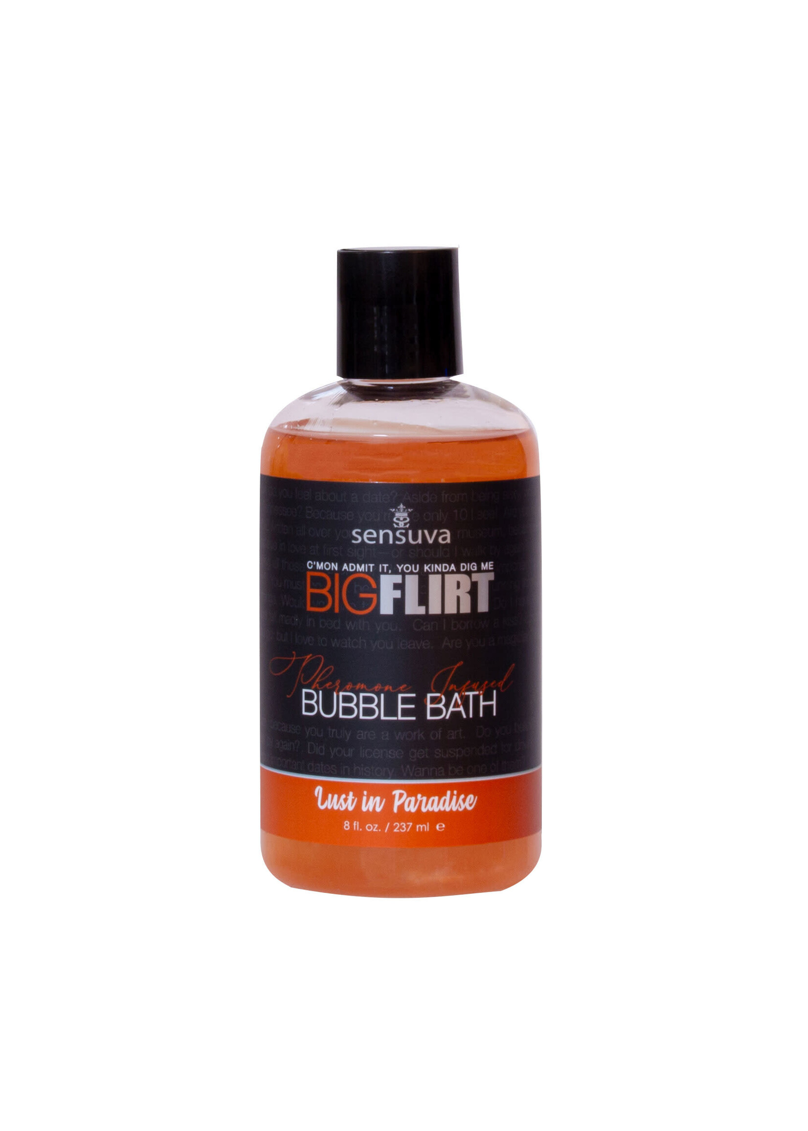 SENSUVA Big Flirt Pheromone Infused Bubble Bath - 8 Fl. Oz.