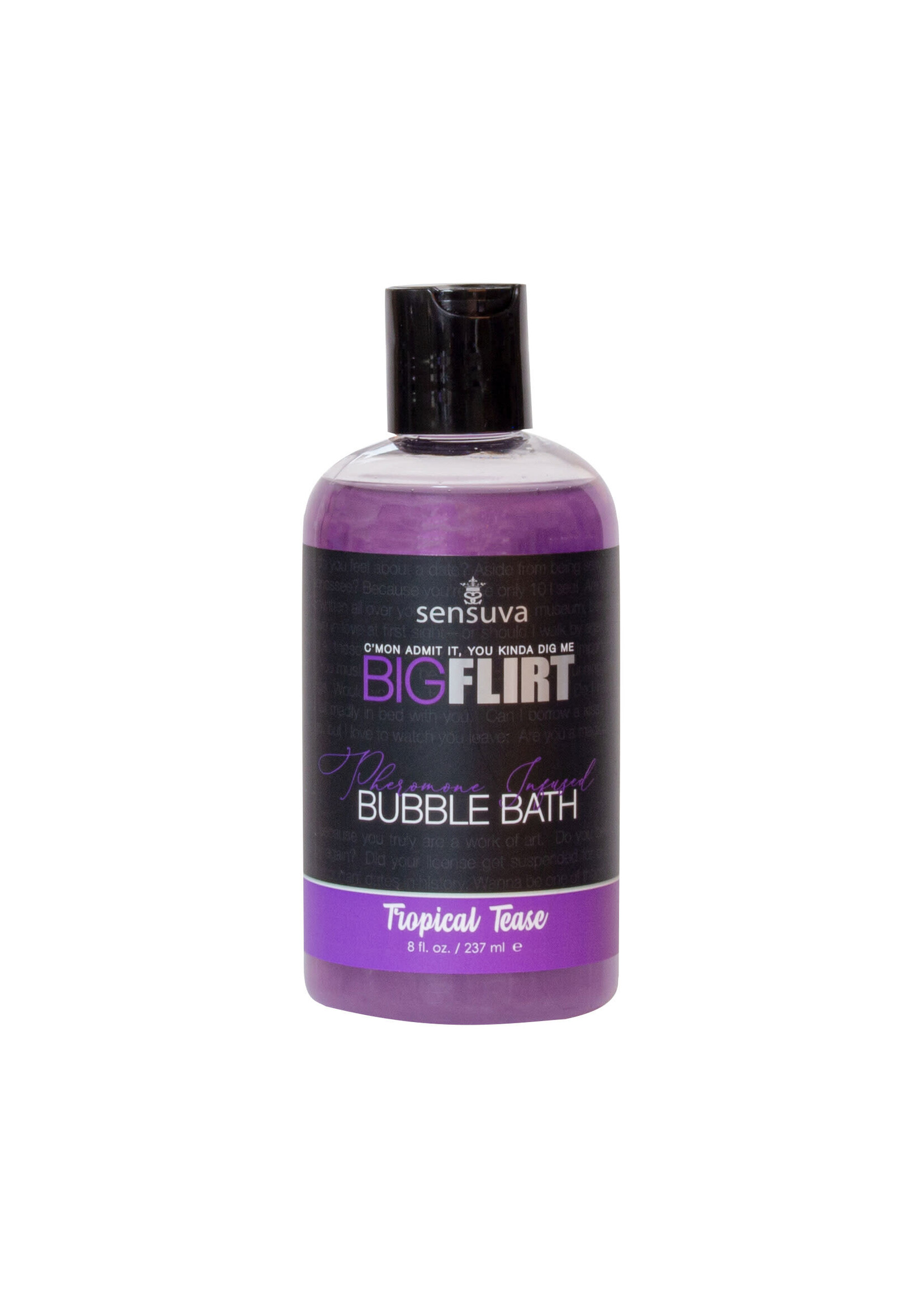 SENSUVA Big Flirt Pheromone Infused Bubble Bath - 8 Fl. Oz.