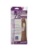 Doc Johnson Vac-U-Lock 7-Inch Ultraskyn Thin Dong