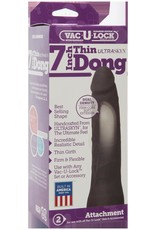 Doc Johnson Vac-U-Lock 7-Inch Ultraskyn Thin Dong