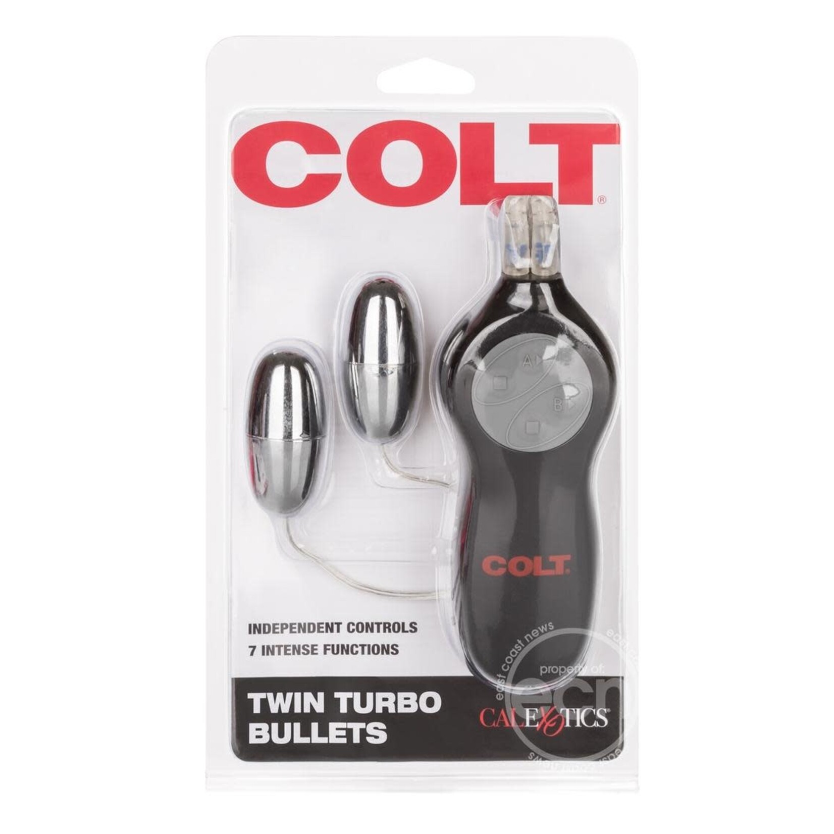 California Exotic Novelties Colt 7 Function Twin Turbo Bullet