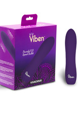Viben Vivacious - Intense 10-Function Bullet - Violet