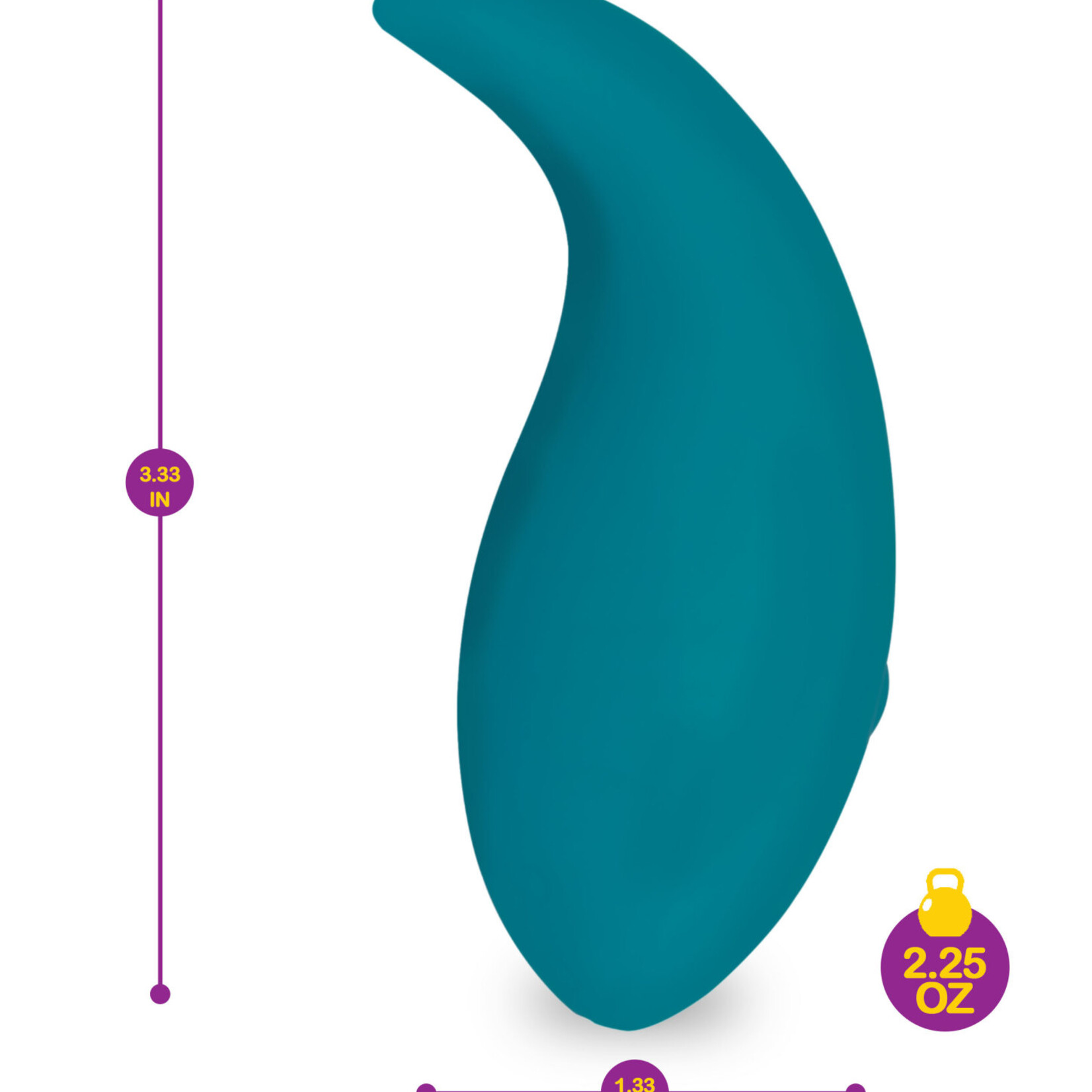 Viben Elated - Intense Handheld Pinpoint Vibe - Ocean