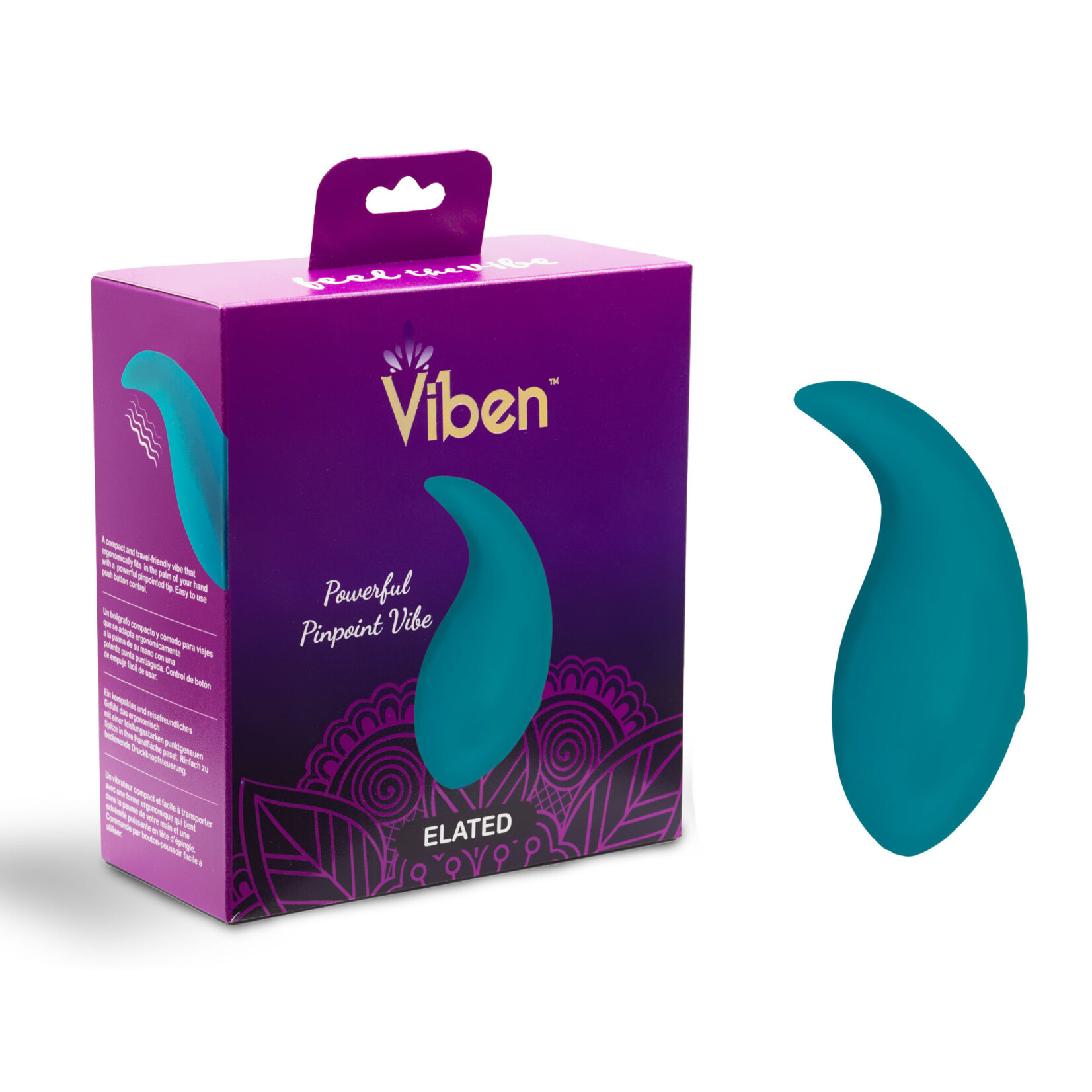 Viben Elated - Intense Handheld Pinpoint Vibe - Ocean