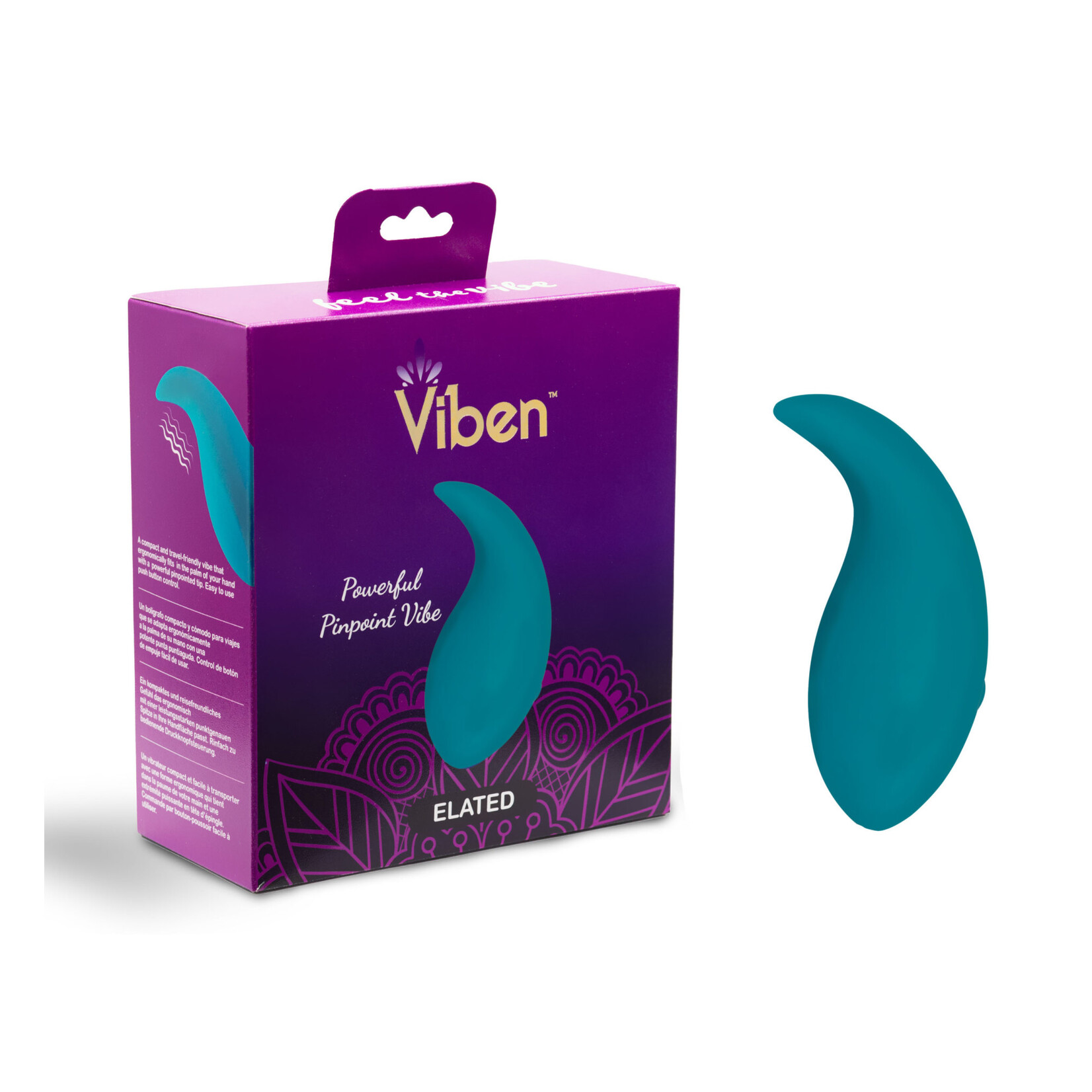 Viben Elated - Intense Handheld Pinpoint Vibe - Ocean